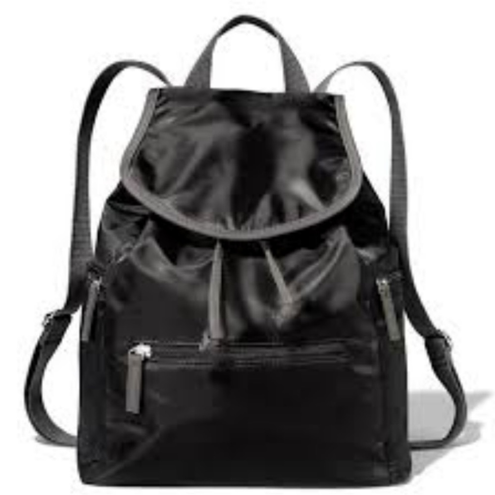 Avon go around town black baby backpack